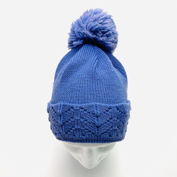 Vintage Wigwam Mills Beanie Hat Womens OS Lilac 100% Wool Winter Wool Snow USA - Picture 1 of 5